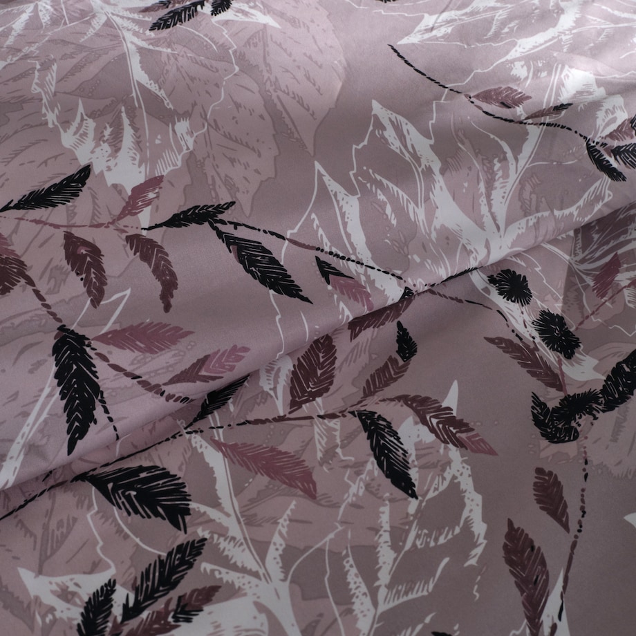 Pościel Z Mikrofibry Arianna 200x220 cm z motywem liściastym