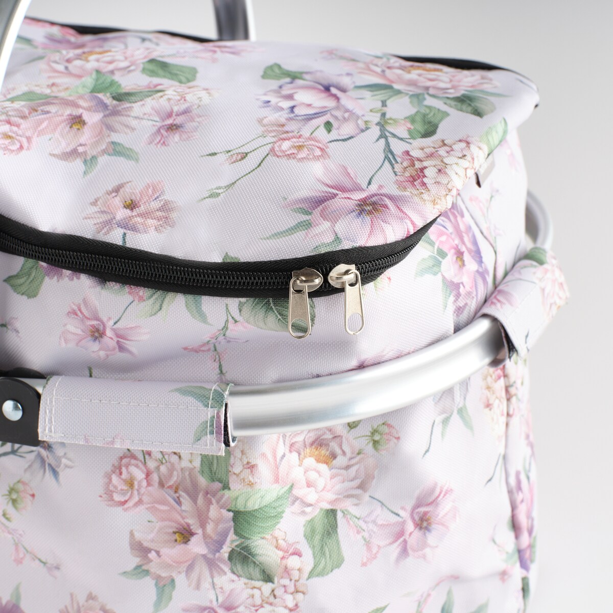 Kosz Zakupowy Tensianis 28x42 cm z motywem kwiatowym