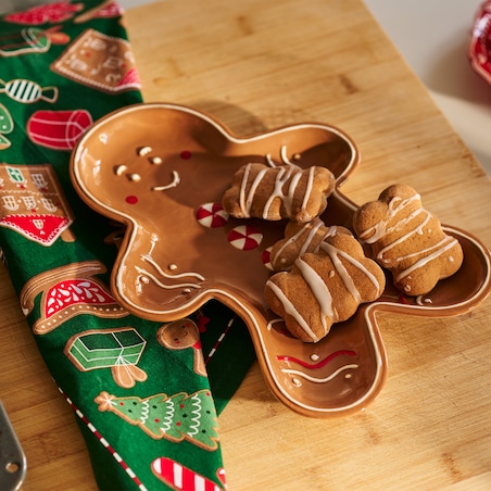 Patera Gingerbreadboy z motywem piernika