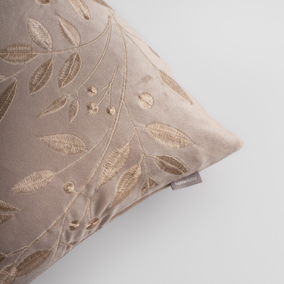 Poszewka Haftowana Petalina 45x45 cm z motywem gwiazdy betlejemskiej