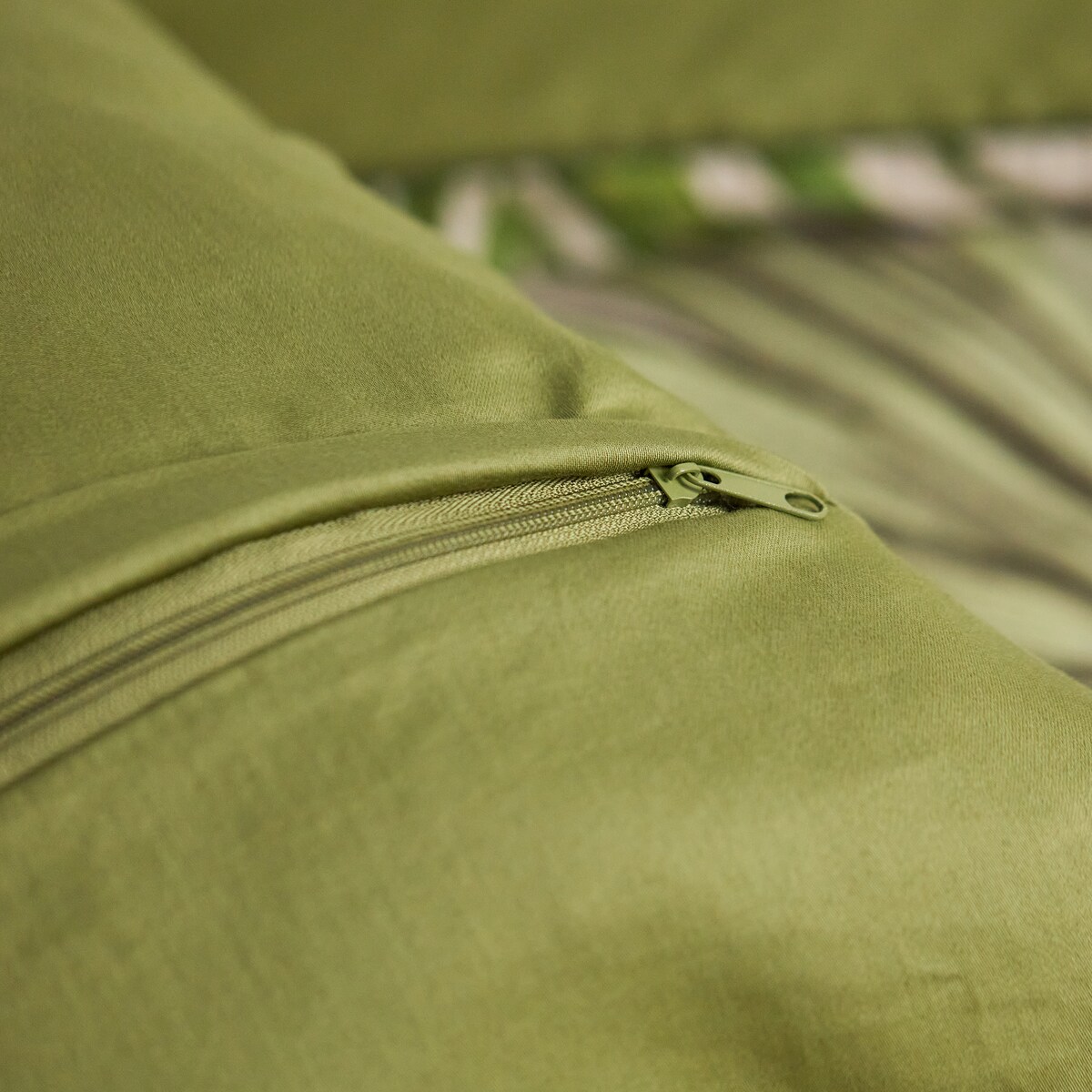 Pościel z bawełny satynowej z lamówką Peliro 200x220 cm