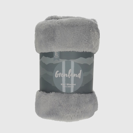 Jednokolorowy koc Grenland VI 150x200 cm