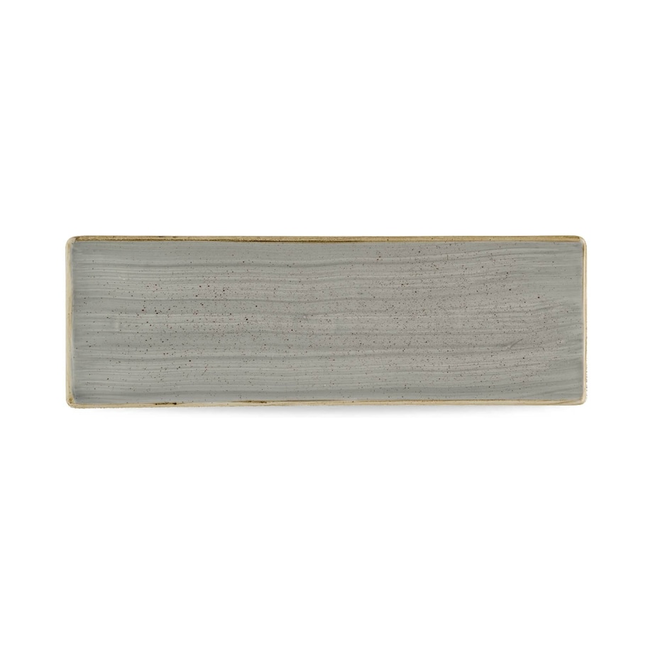 Taca porcelanowa Stonecast Peppercorn Grey, 320x110mm