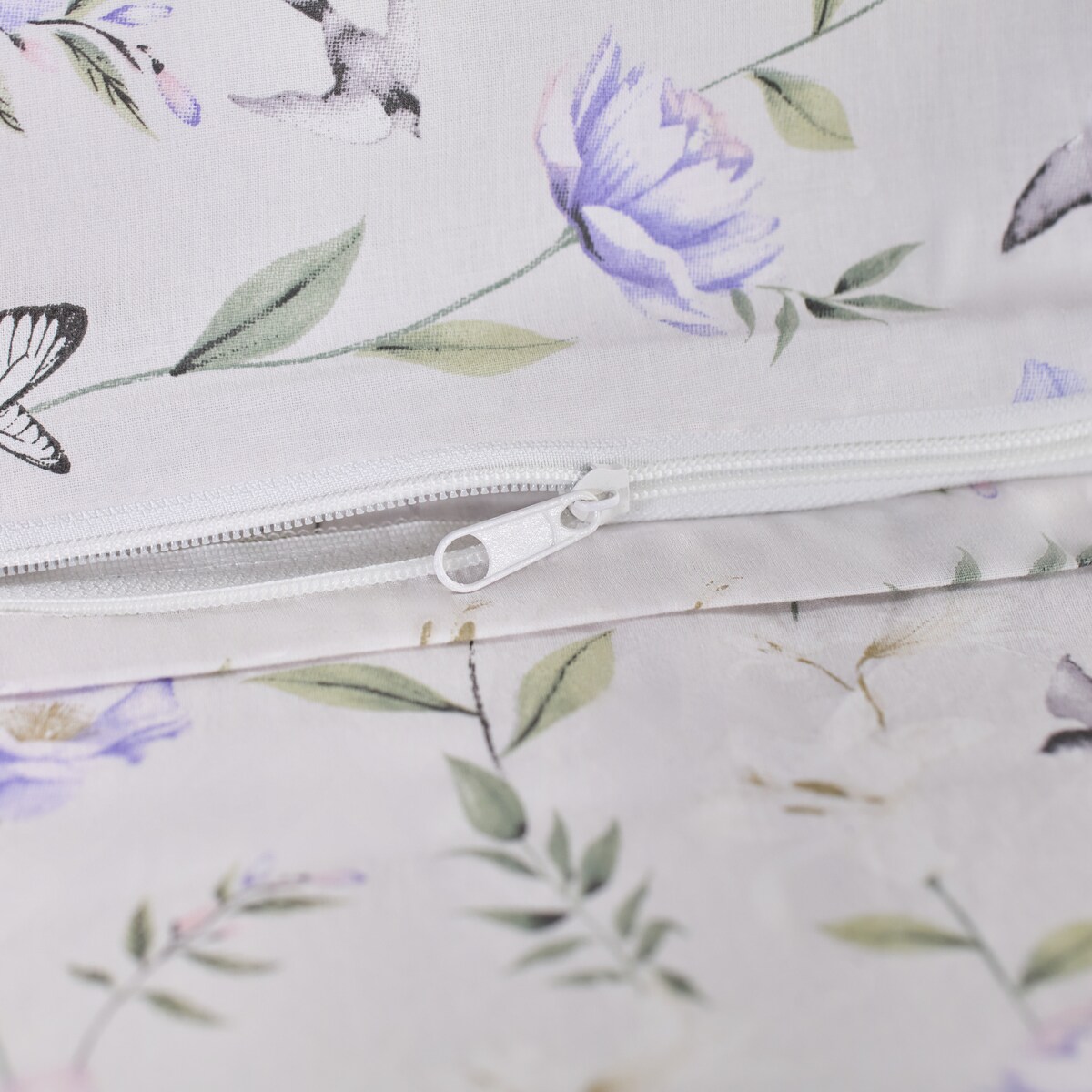 Pościel Bawełniana Serafino 200x220 cm z wzorem kwiatowym