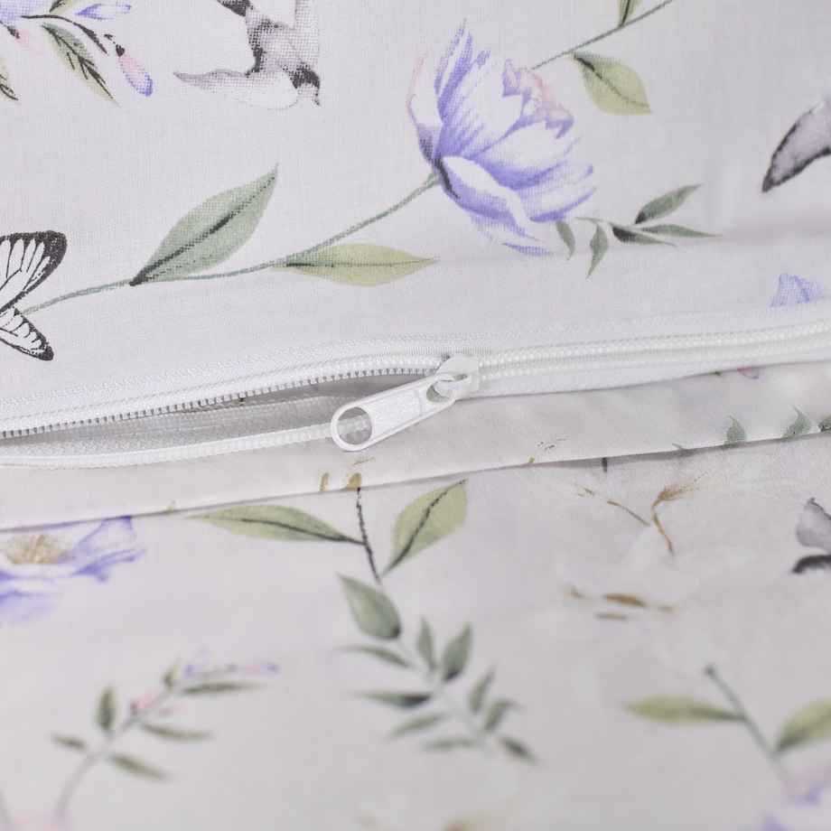 Pościel Bawełniana Serafino 200x220 cm z wzorem kwiatowym