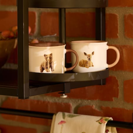 Komplet Kubków Babydeer z motywem zwierzęcym