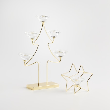 Świecznik Singlestar z motywem gwiazdy