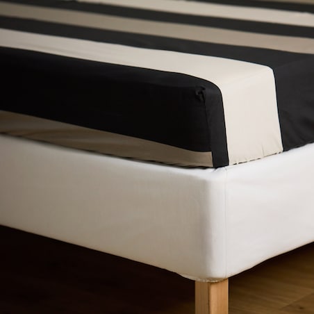 Prześcieradło bawełniane z gumką Mirni 160x200 cm