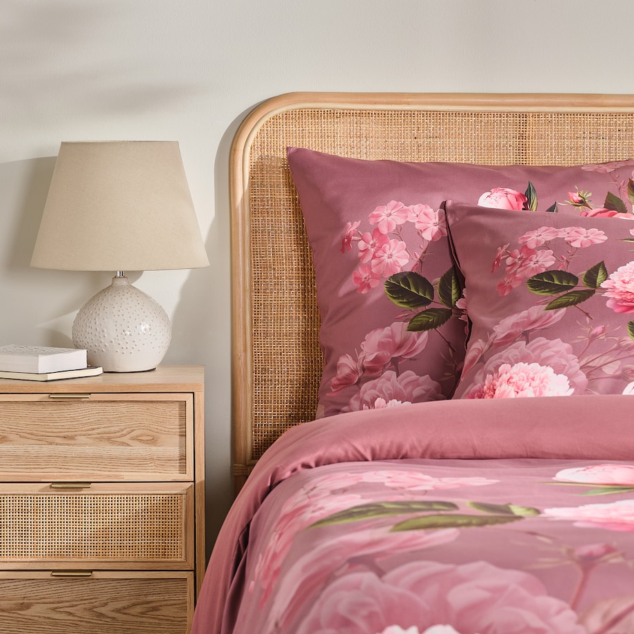 Pościel Z Mikrofibry Wildroso 160x200 cm z motywem kwiatowym