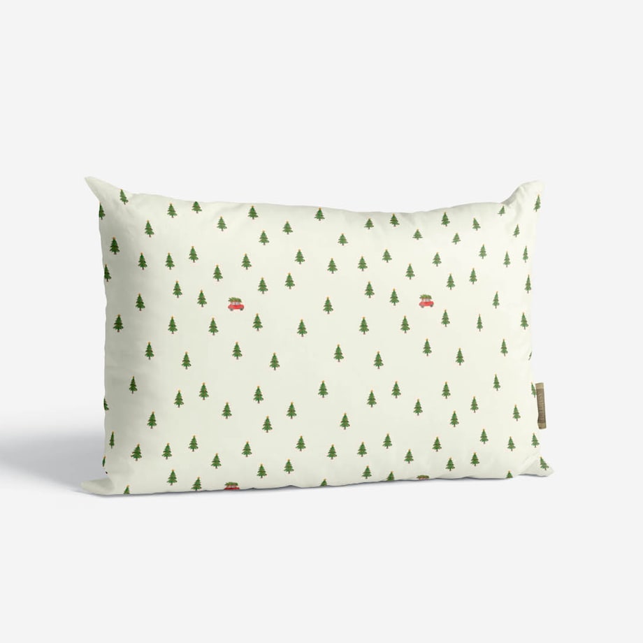 Poduszka świąteczna - Minimalistyczny las 40x60 cm