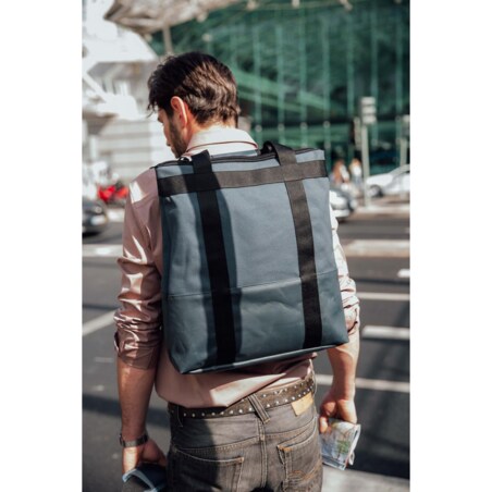 Torba/plecak daypack canvas blue - bawełna canvas