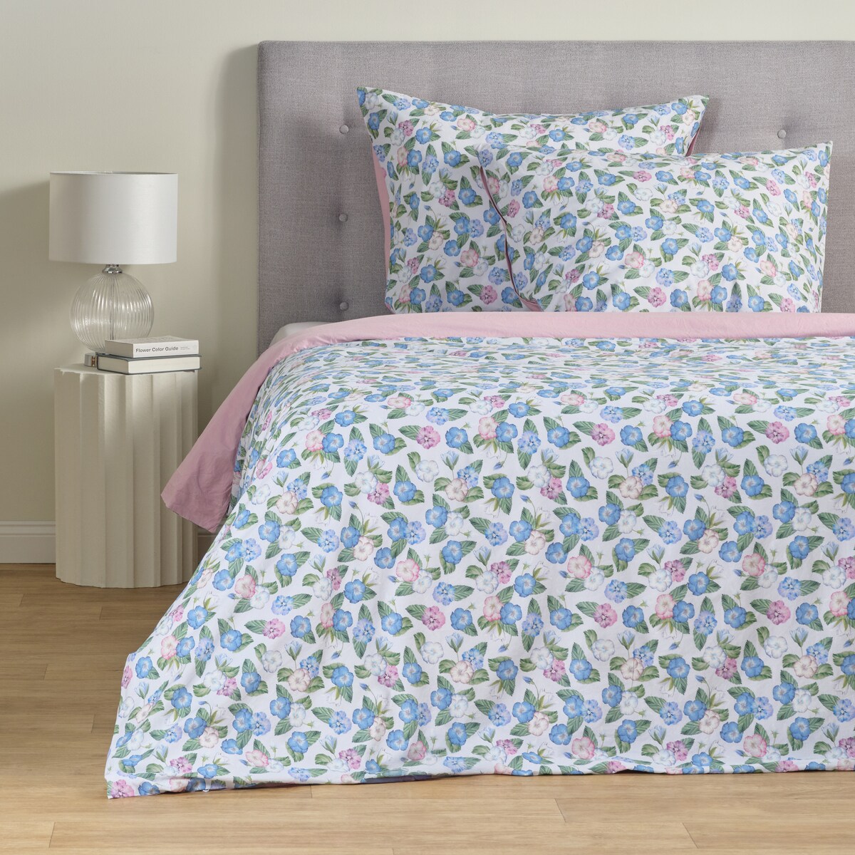 Pościel Bawełniana Pansiso 200x220 cm z motywem kwiatowym