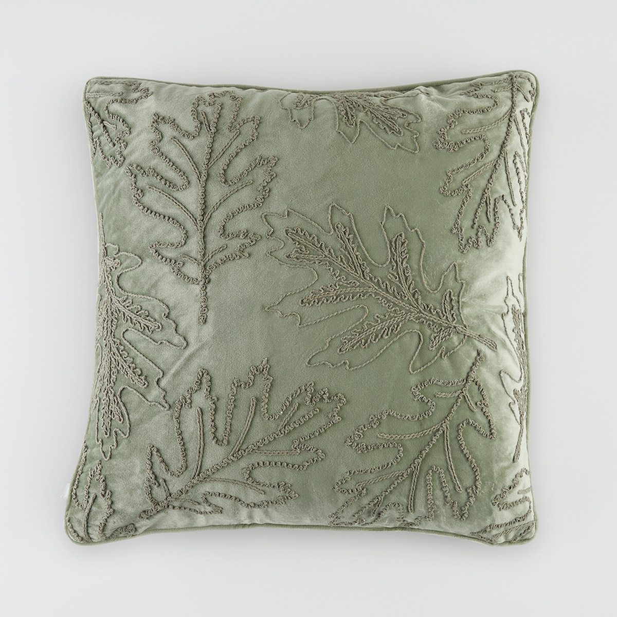Poszewka Haftowana Maple 45x45 cm z motywem liściastym