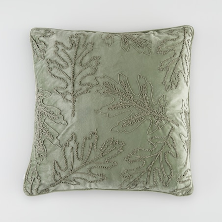 Poszewka Haftowana Maple 45x45 cm z motywem liściastym