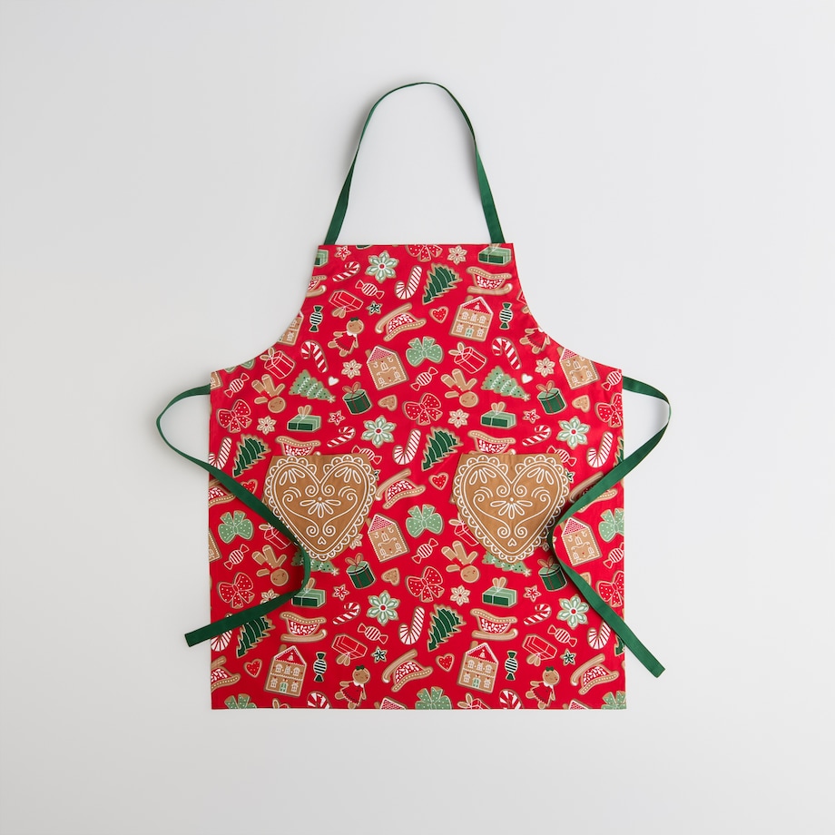 Fartuch Ginno 70x85 cm z motywem piernika