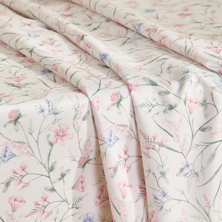 Obrus z nadrukiem Kiros 130x180 cm z motywem kwiatowym