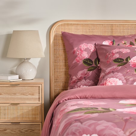 Pościel Z Mikrofibry Wildroso 160x200 cm z motywem kwiatowym