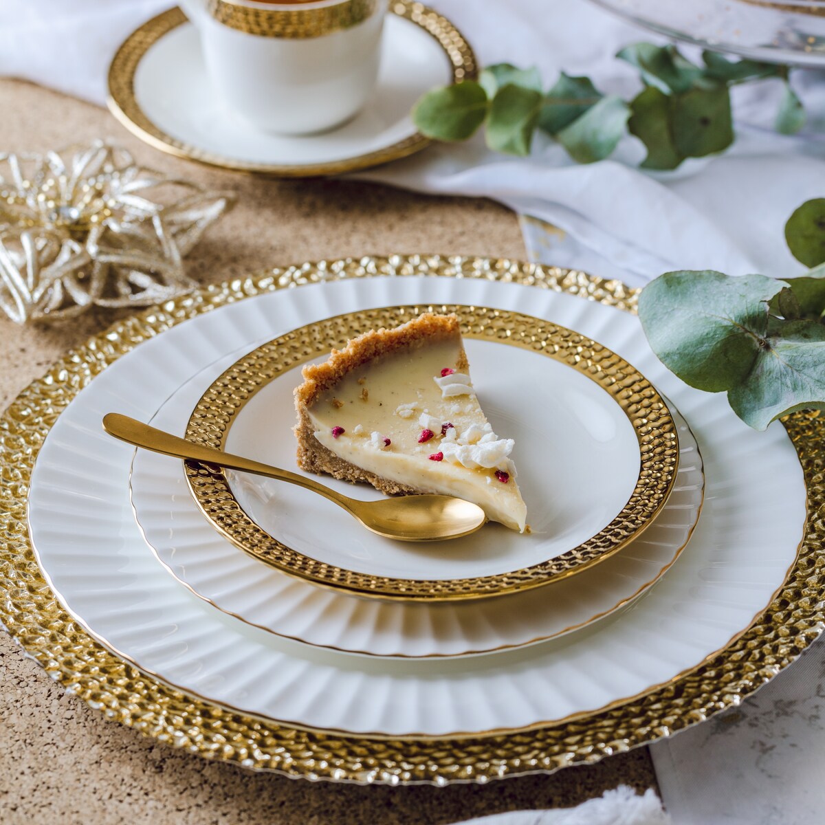 Talerz Deserowy Arany