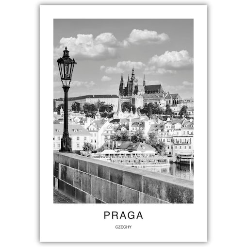 plakat praga 21x30
