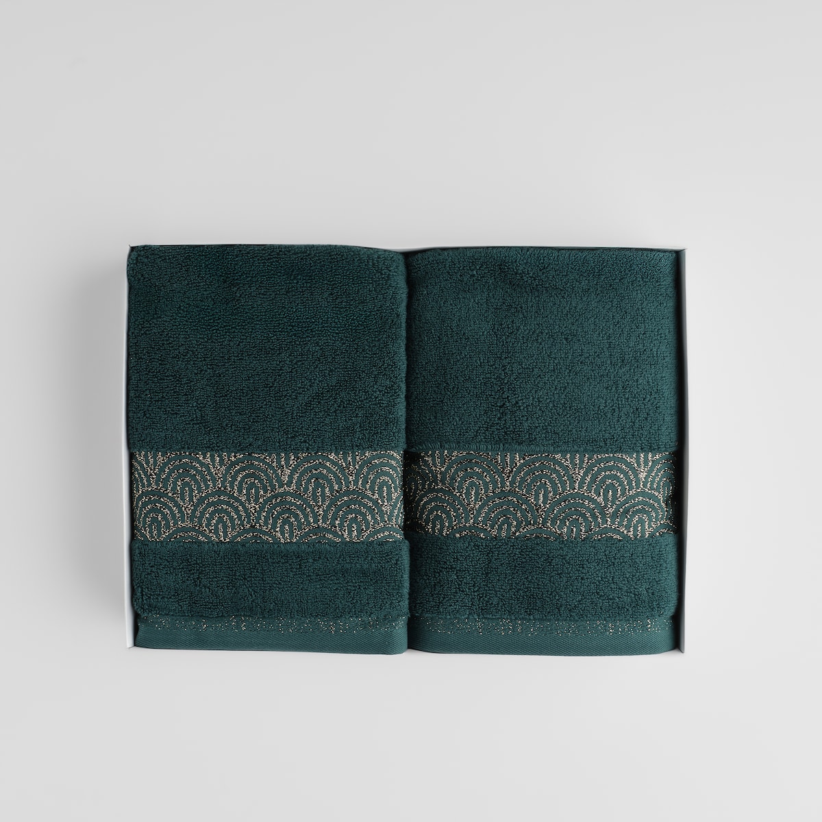 Prezentowy zestaw ręczników dekoracyjnych Rapello 2* 70x130 cm