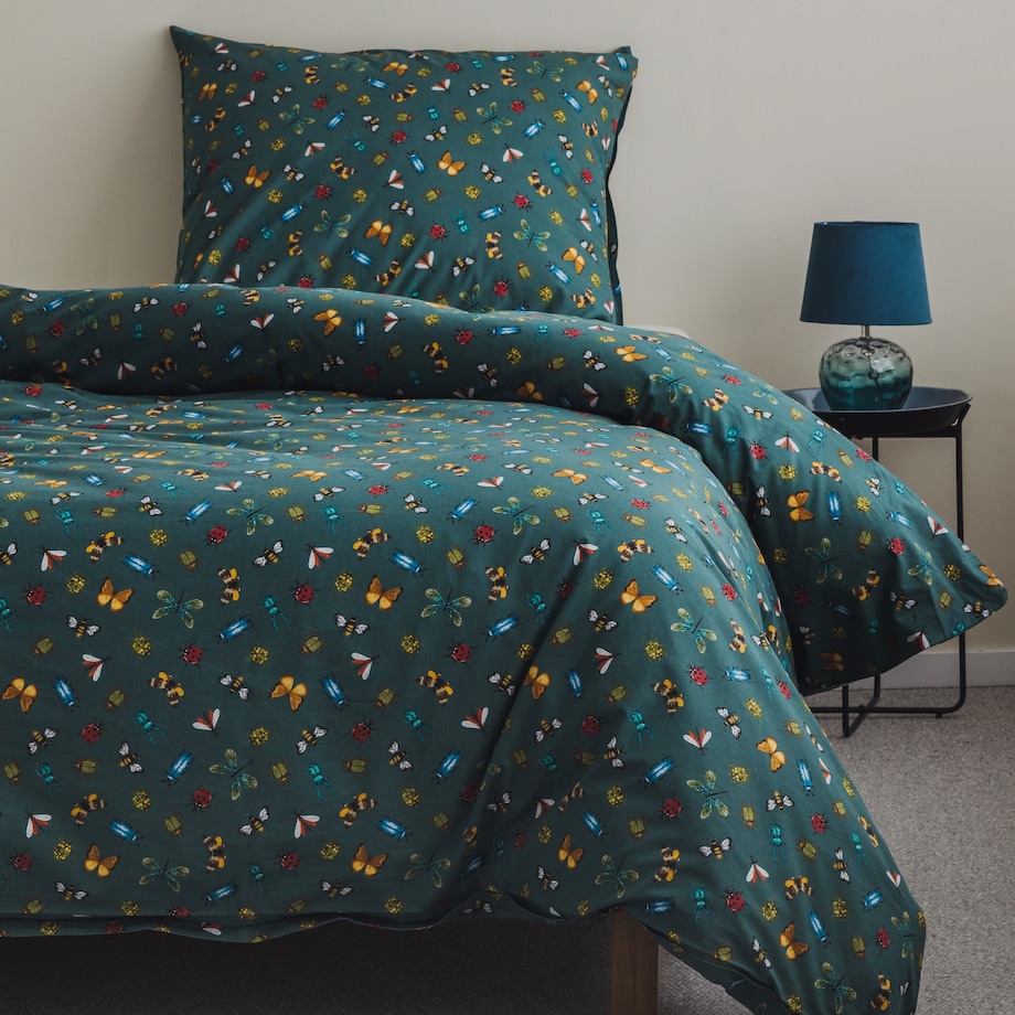 Pościel Bawełniana Beetles 160x200 cm