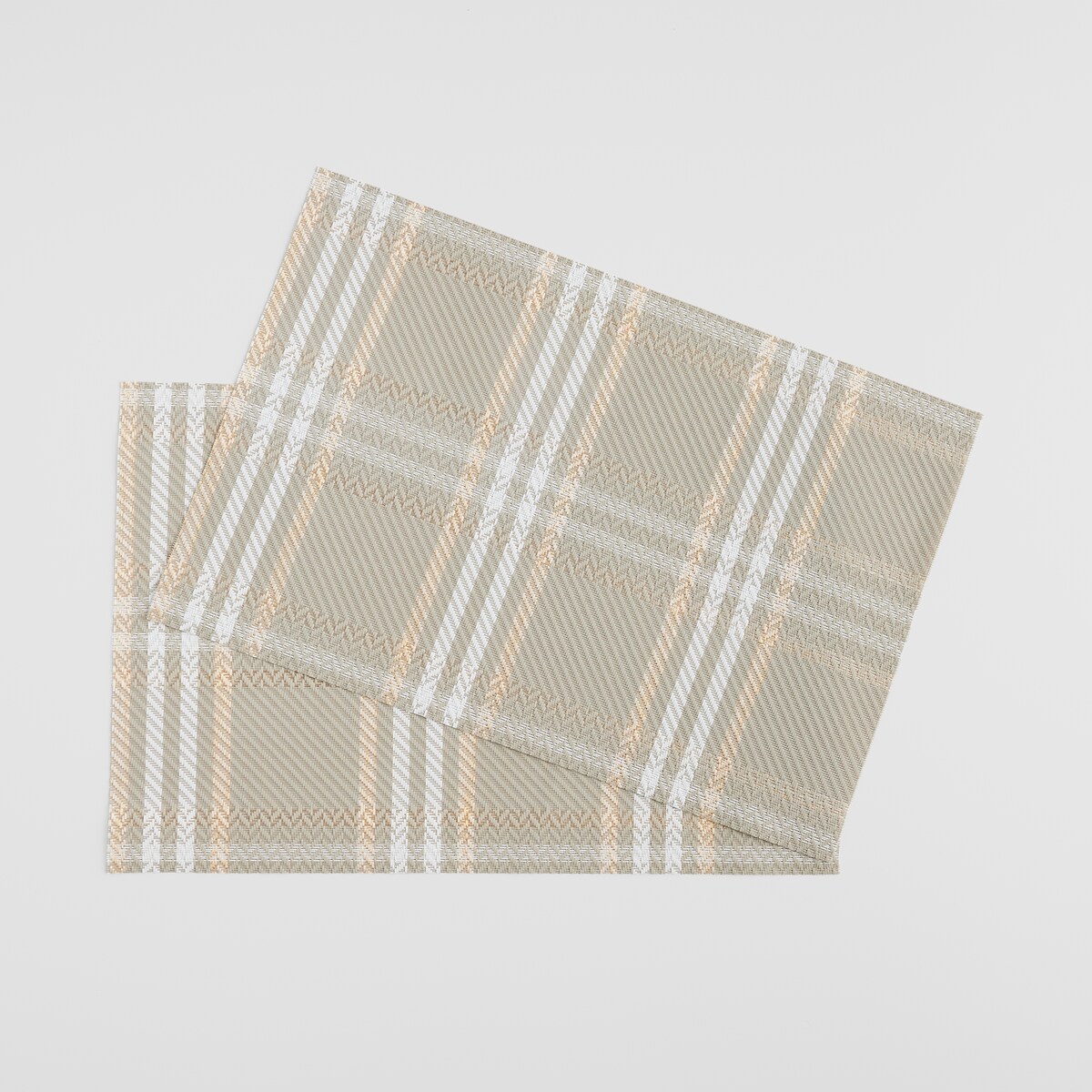 Zestaw 2 Podkładek Dekoracyjnych Parmilas w kratę