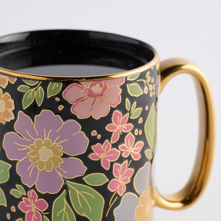Kubek Colore z motywem kwiatowym