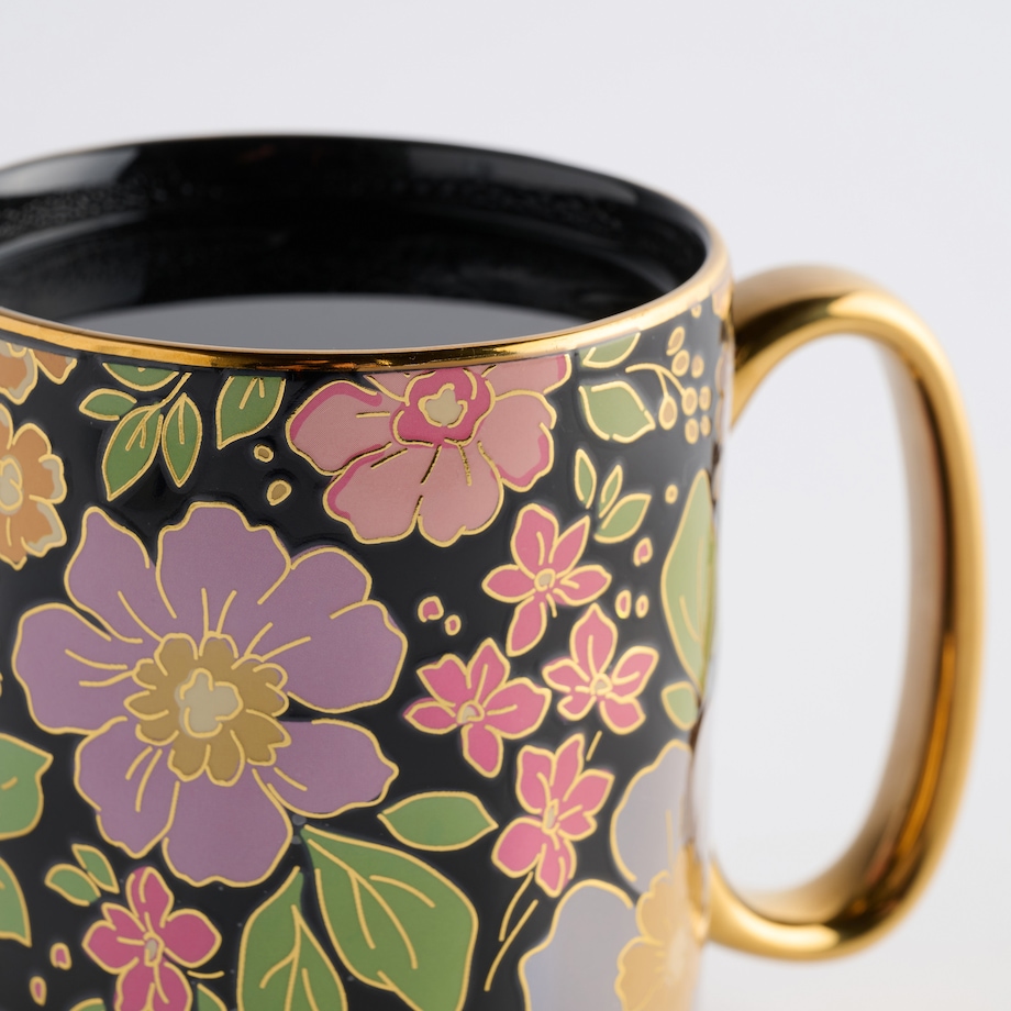 Kubek Colore z motywem kwiatowym