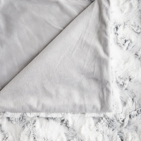 Narzuta Futrzana Ufica 180x220 cm z motywem zwierzęcym