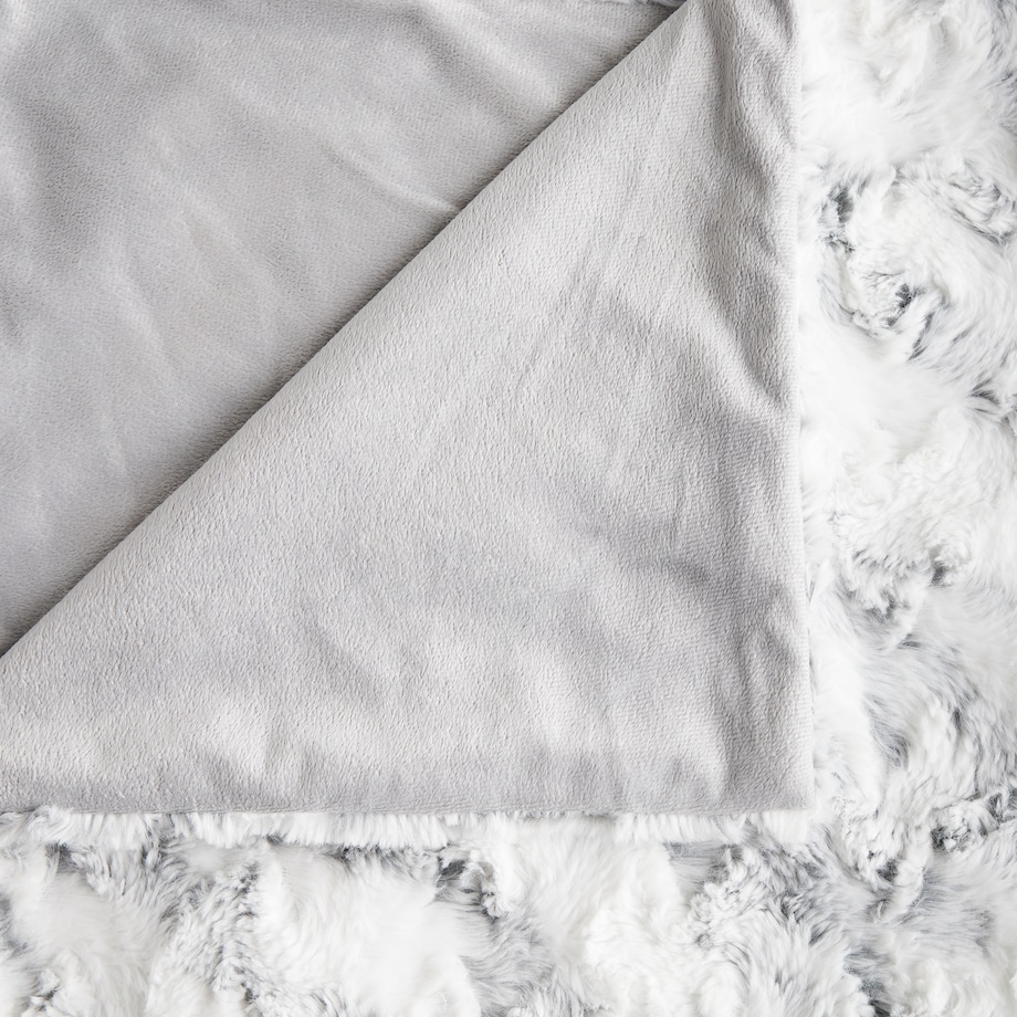 Narzuta Futrzana Ufica 180x220 cm z motywem zwierzęcym