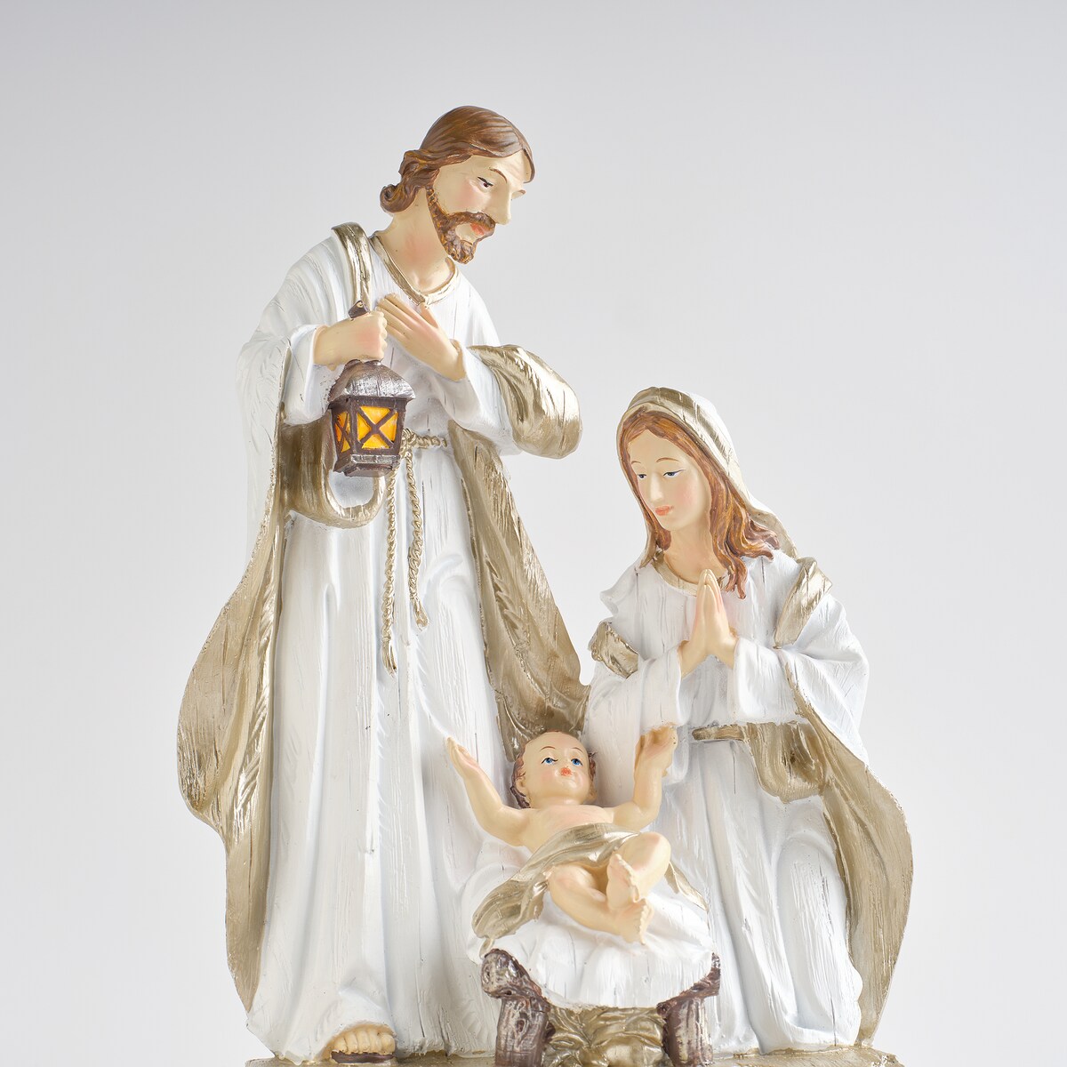 Figurka Sancta z motywem świętej rodziny