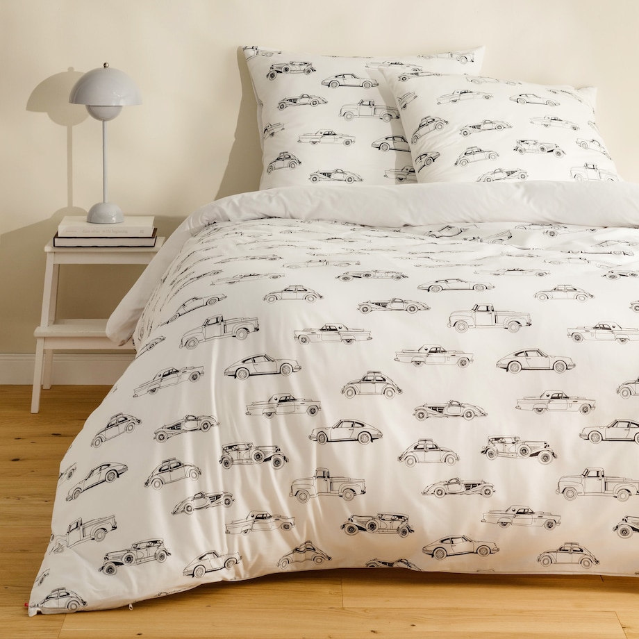 Cotton Bed Linen Vehiclo 200x220 cm