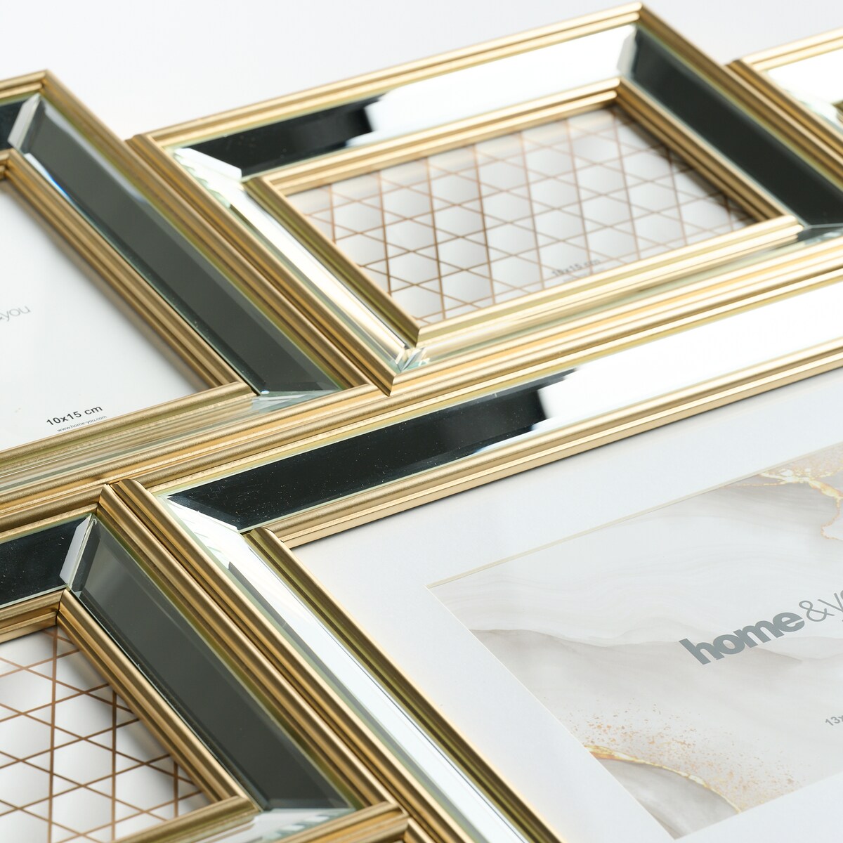 Lustrzana multiramka na 9 zdjęć lianoso