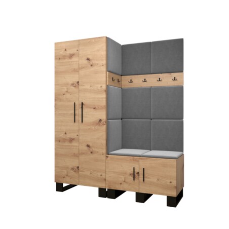 Garderoba do przedpokoju Abiks ARTIN 2 artisan+manila16