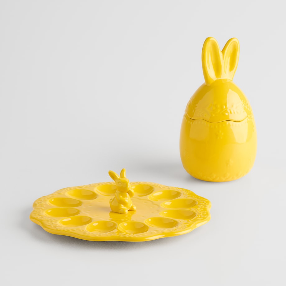 Patera Na Jajka Harina z motywem królika