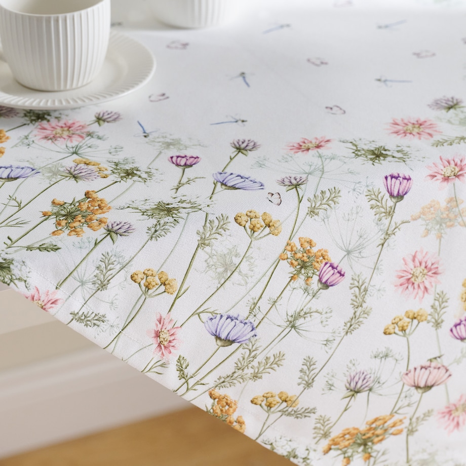 Serweta z nadrukiem Koperino 80x80 cm z motywem kwiatowym