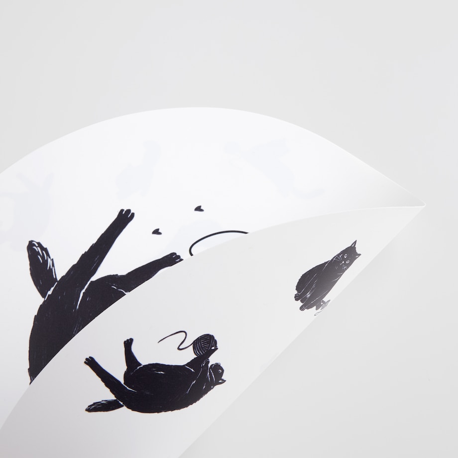 Podkładka dekoracyjna z kotem Kitki z motywem zwierzęcym