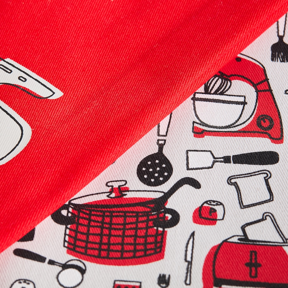 Komplet Ścierek Utensillo 45x65 cm z motywem kulinarnym