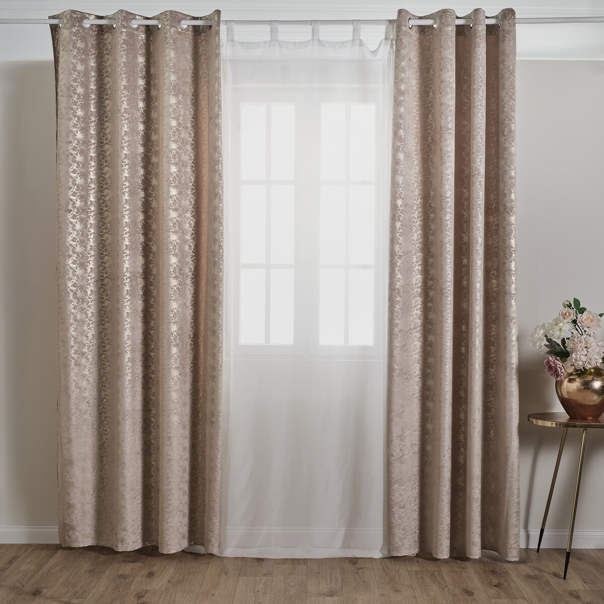 Zasłona z nadrukiem Marmora 140x280 cm