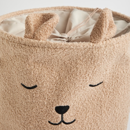 Kosz Na Pranie Tedy z motywem zwierzęcym