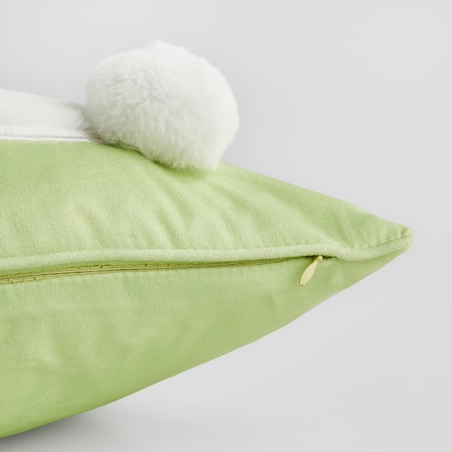 Poszewka Welwetowa Leprisio 45x45 cm z motywem królika