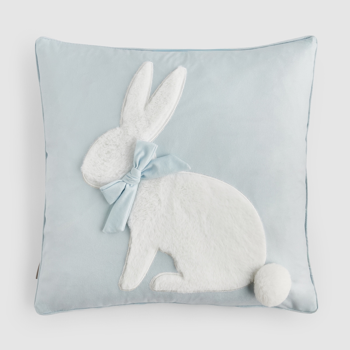 Poszewka Welwetowa Leprisio 45x45 cm z motywem królika
