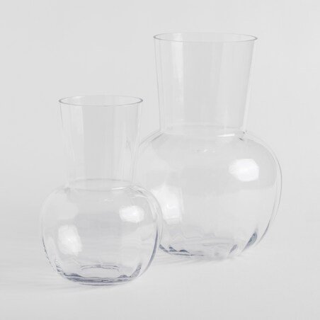 Wazon Szklany z Falsetkami Etherealo z motywem geometrycznym