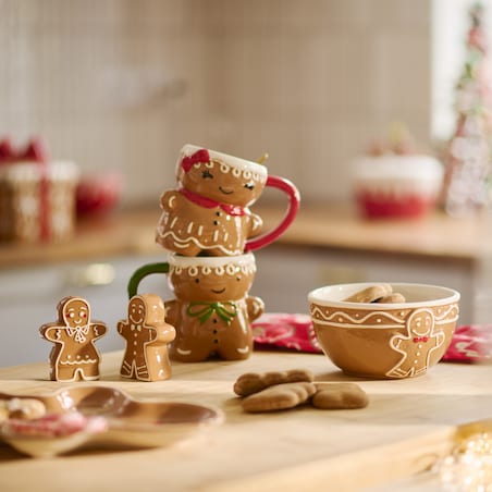 Miska Gingerhug z motywem piernika