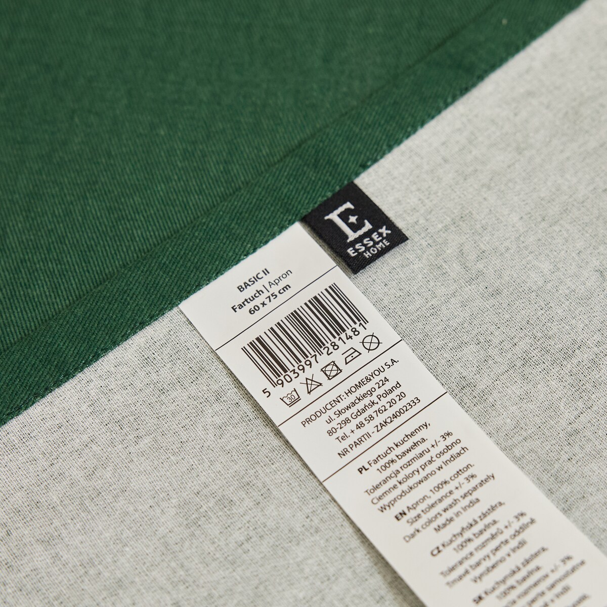 Fartuch Basic II 60x75 cm