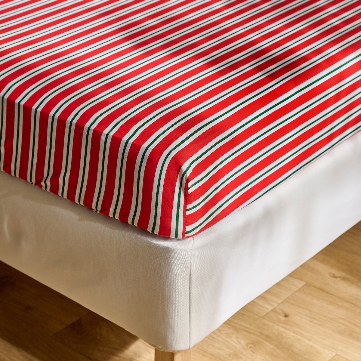 Prześcieradło Z Gumką Ginnoback 180x200 cm w paski