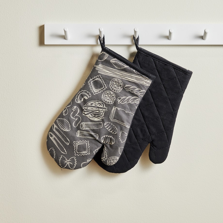 Komplet Rękawic Kuchennych Macaroni 19x30 cm