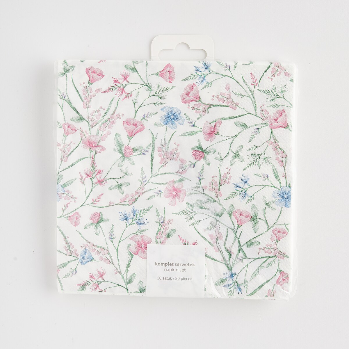 Komplet Serwetek Kiros z motywem kwiatowym