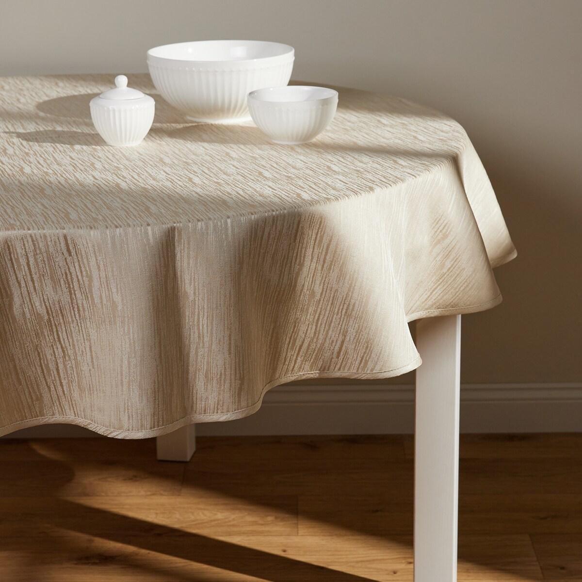 Obrus okrągły Żakardowy Scilio ø 160 cm