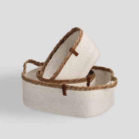 Koszyk do przechowywania z papierowej wikliny wilhelm